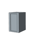 BF3416: 39.25″ × 21.75″ × 21.75″ (H×W×D)
