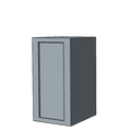 40" (H) x 20" (W) x 20" (D)