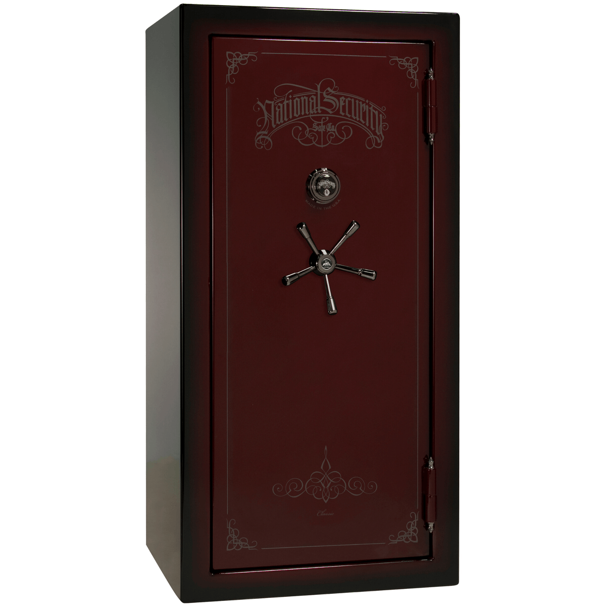 Classic Plus Series | Level 7 Security | 110 Minute Fire Protection | 40 | DIMENSIONS: 66.5"(H) X 36"(W) X 32"(D) | Gray Marble | Mechanical Lock