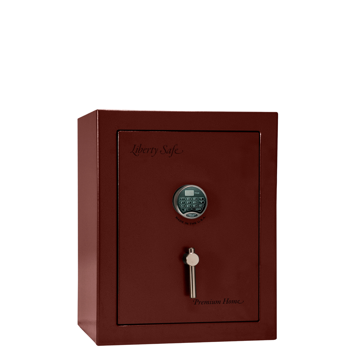 Premium Home Series | Level 7 Security | 2 Hour Fire Protection | 08 | Dimensions: 29.75"(H) x 24.5"(W) x 19"(D) | Burgundy Marble - Closed Door