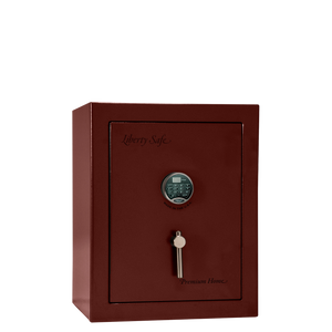 Premium Home Series | Level 7 Security | 2 Hour Fire Protection | 08 | Dimensions: 29.75"(H) x 24.5"(W) x 19"(D) | Burgundy Marble - Closed Door