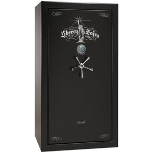 Lincoln Series | Level 7 Security | 2 Hour Fire Protection | 40 | Dimensions: 66.5"(H) x 36"(W) x 27.5”(D*) | Textured Black | Electronic Lock - Closed